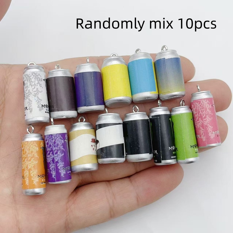 Resin Art Notes - 10 قطع من الحلي الراتنجية الصغيرة