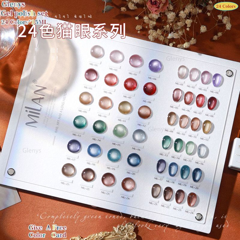 Resin Art Learning - جل طلاء أظافر عين القطة من