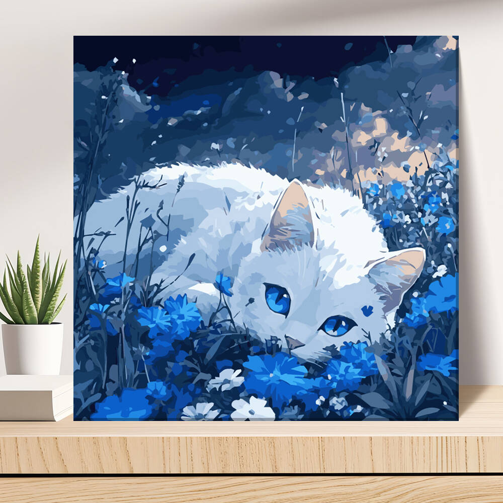 Resin Art On Canvas - دهان داي بالأرقام لوحة زيتية رقمية