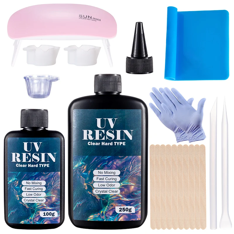 Resin Art Equipment - مجموعة غراء راتينج الأشعة فوق البنفسجية