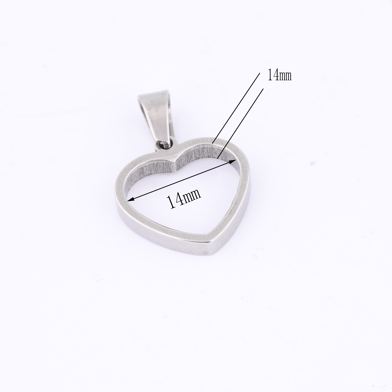 10 قطعة الفولاذ المقاوم للصدأ  - مراجعة Bezels Pendant Resin وسعره
