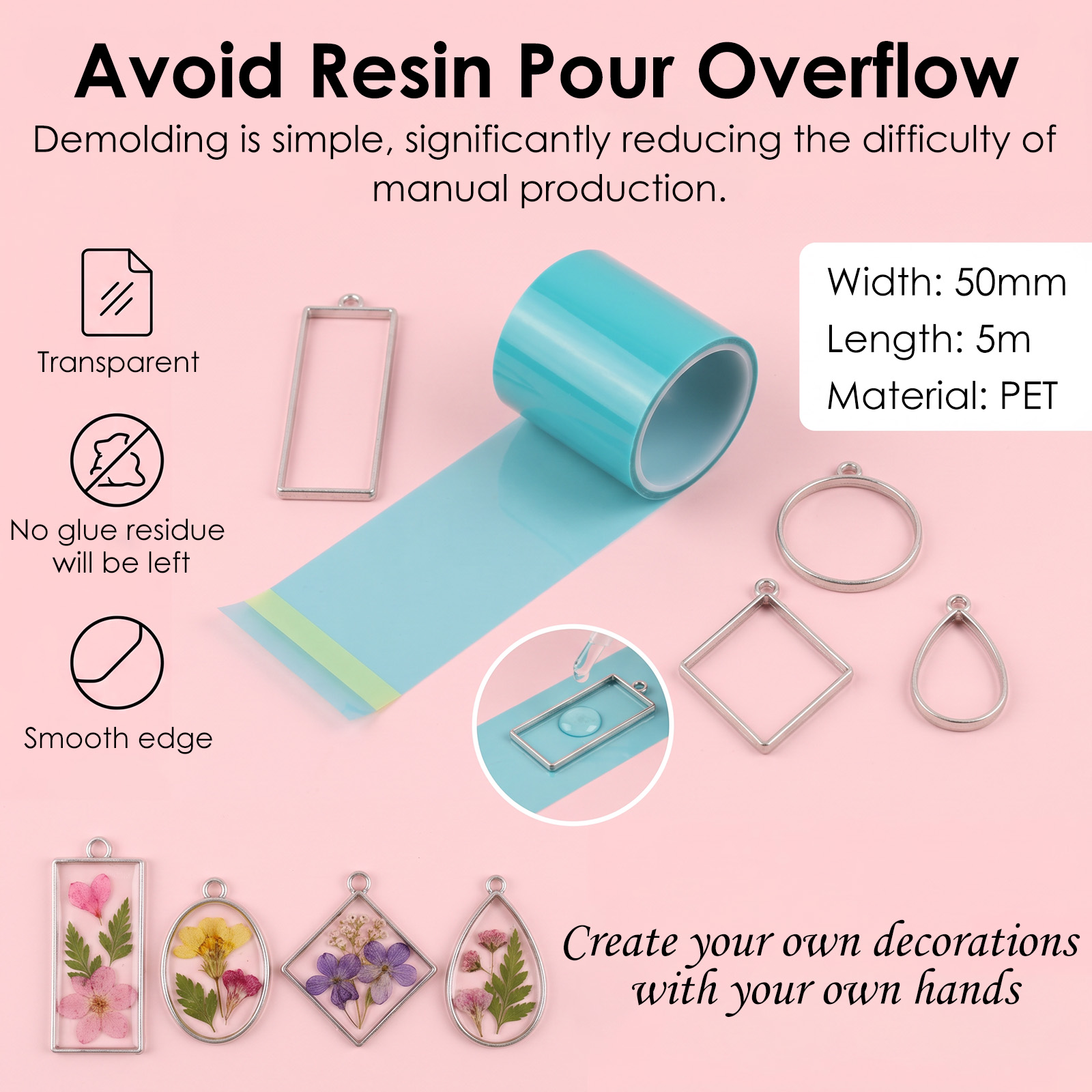 قالب إطار هندسي مجوف مفتوح الح - مراجعة Bezels Pendant Resin وسعره