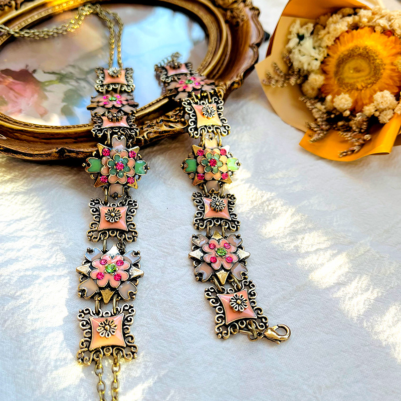 Retrofashion قلادة سوار مجموعة - مراجعة Resin Art Necklace وسعره