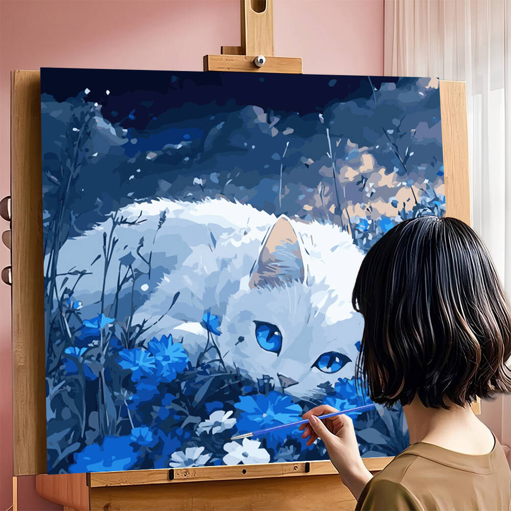 دهان داي بالأرقام لوحة زيتية ر - مراجعة Resin Art On Canvas وسعره