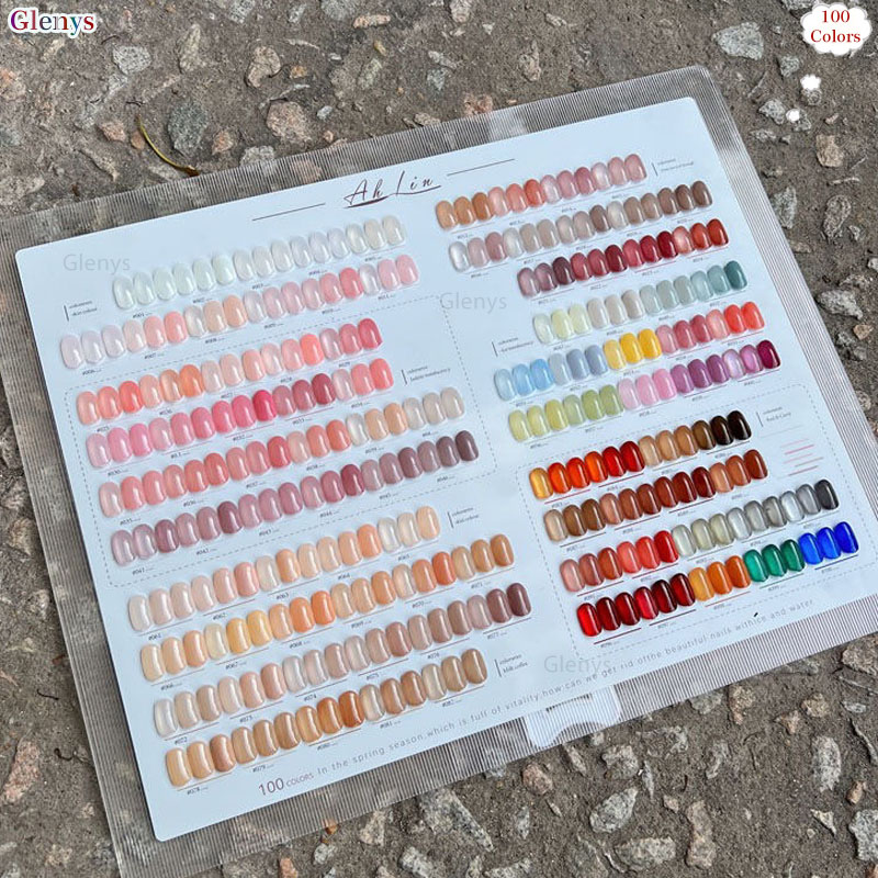 جل طلاء الأظافر جلينيس 100 لون - مراجعة Resin Art Learning وسعره