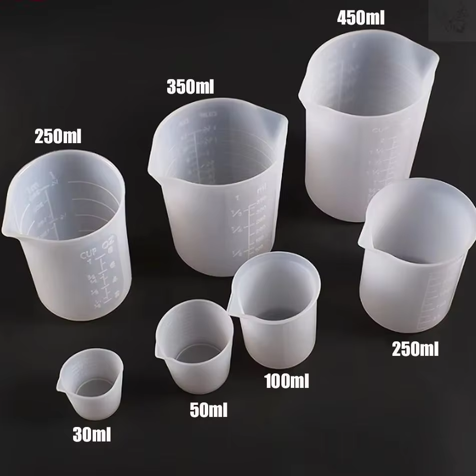 أكواب قياس سيليكون للراتنج وال - مراجعة Resin Art Equipment وسعره