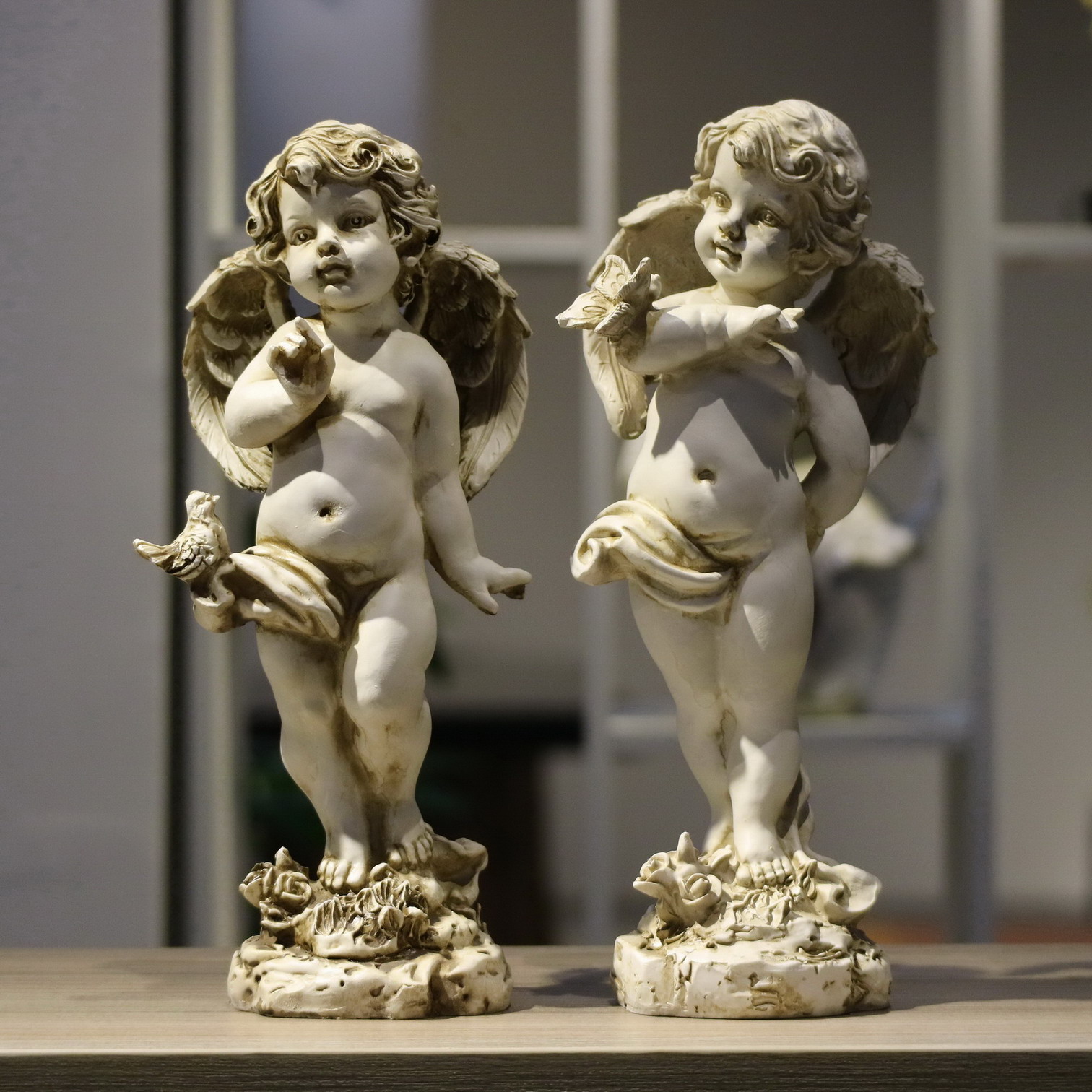 تمثال ملاك من الراتنج بتصميم ع - مراجعة Resin Art Gift For Wedding وسعره