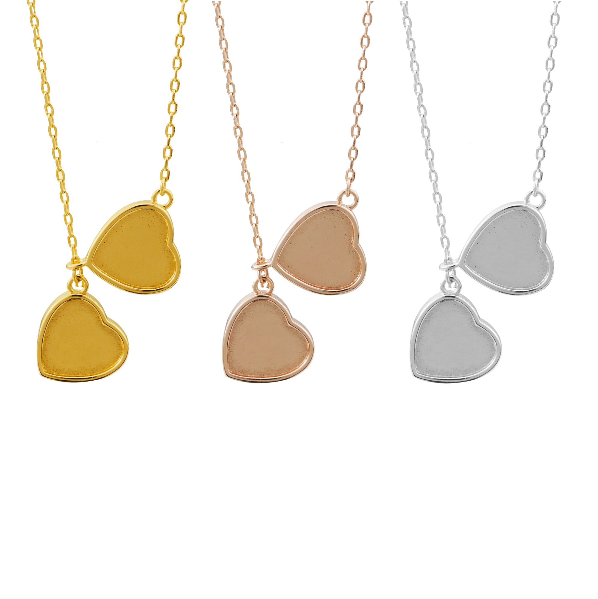 إطار قلب تذكاري 10 مم لحفظ حلي - مراجعة Bezels Pendant Resin وسعره