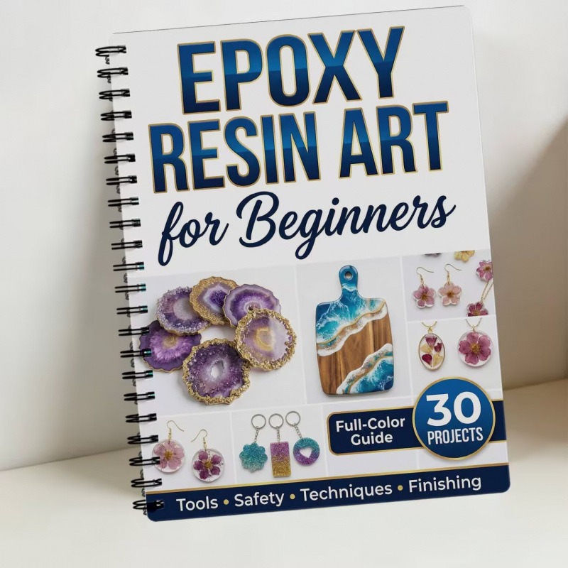دليل فن الإيبوكسي للمبتدئين: د - مراجعة Resin Art Learning وسعره