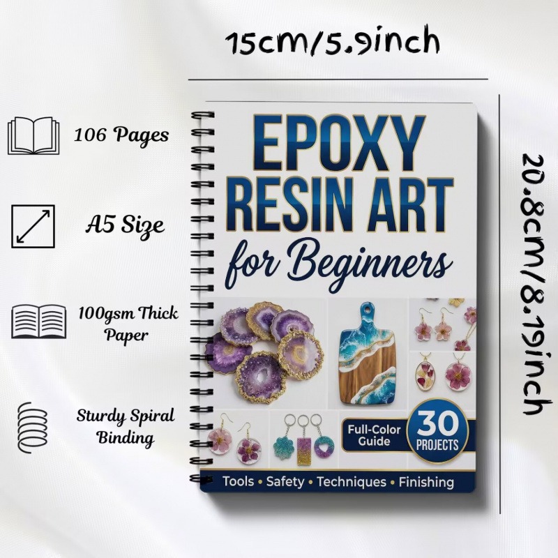 دليل فن الإيبوكسي للمبتدئين: د - مراجعة Resin Art Learning وسعره