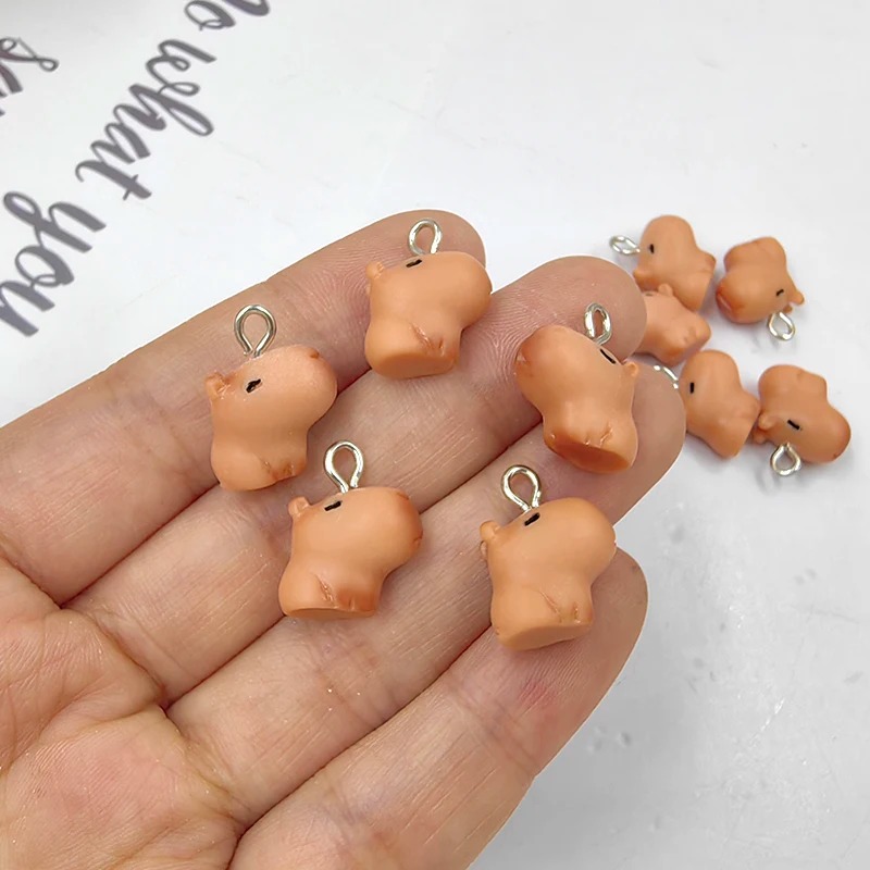 10 قطع من تعليقات الكابيبارا ا - مراجعة Resin Art Notes وسعره