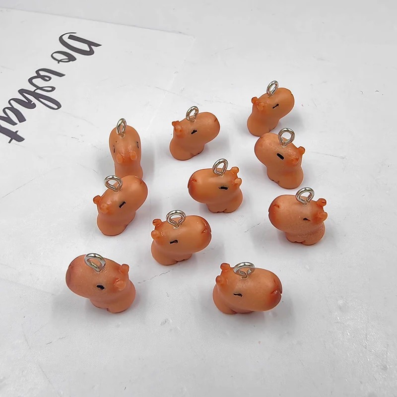 10 قطع من تعليقات الكابيبارا ا - مراجعة Resin Art Notes وسعره