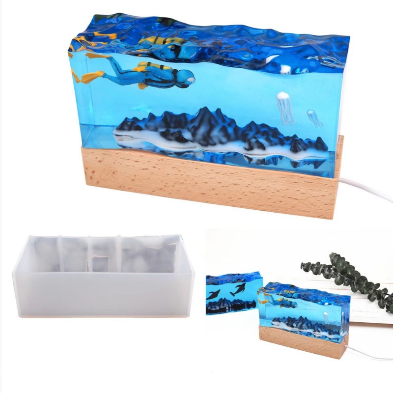 قوالب سيليكون لصب الراتنج الإي - مراجعة Resin Art Equipment وسعره