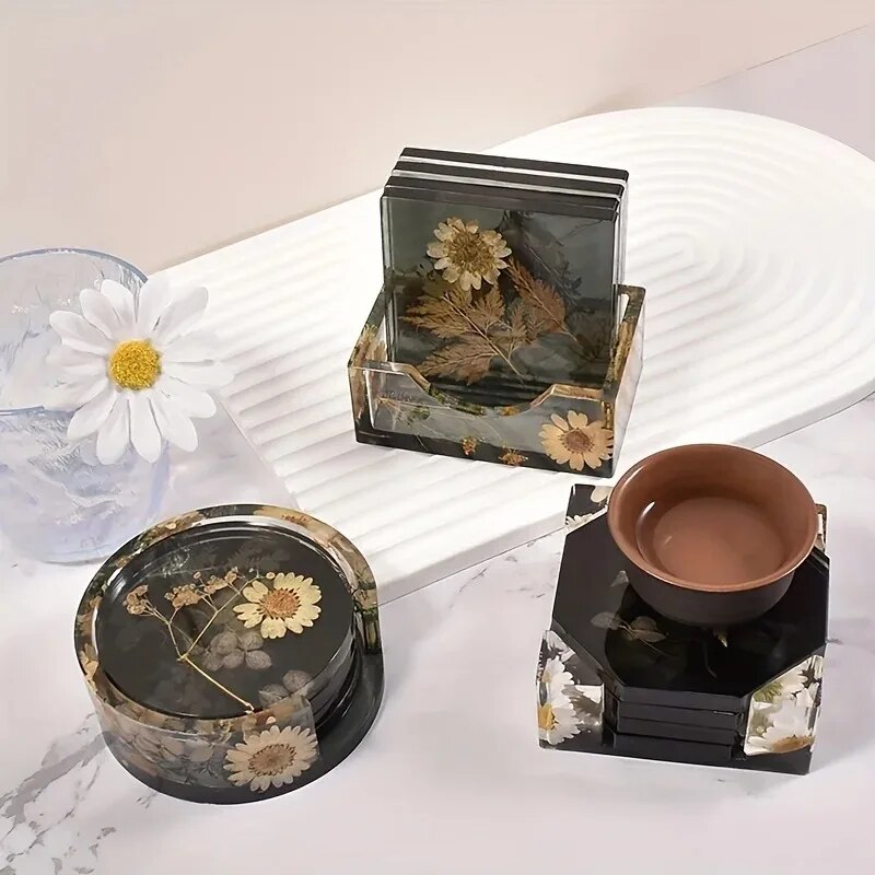 تتضمن مجموعة قوالب راتينج كوست - مراجعة Resin Art Equipment وسعره