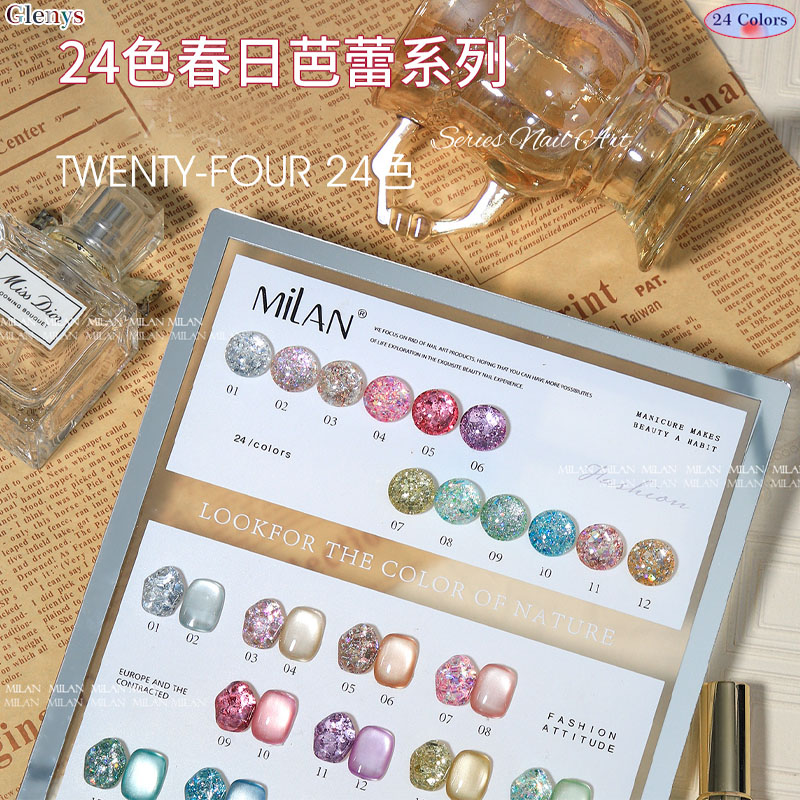 Glenys 24 لون طلاء الأظافر الغ - مراجعة Resin Art Learning وسعره