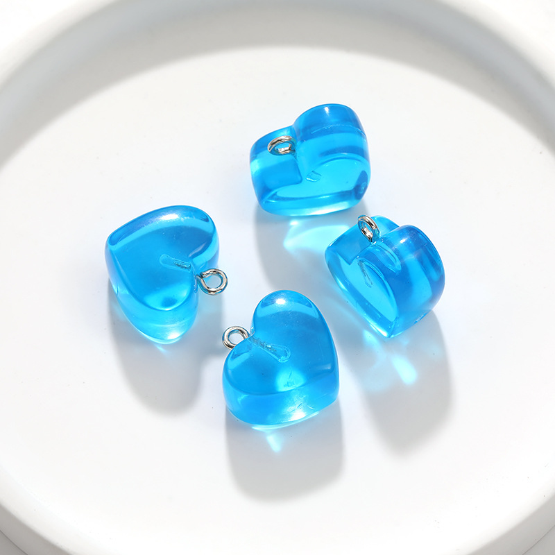 10 قطعة 15x18 مللي متر متعدد ا - مراجعة Resin Art Necklace وسعره
