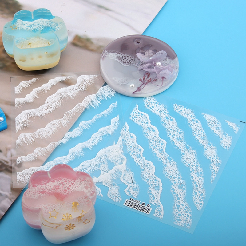 حشوات كريستال ملصقة بموجة ، مو - مراجعة Resin Art Equipment وسعره